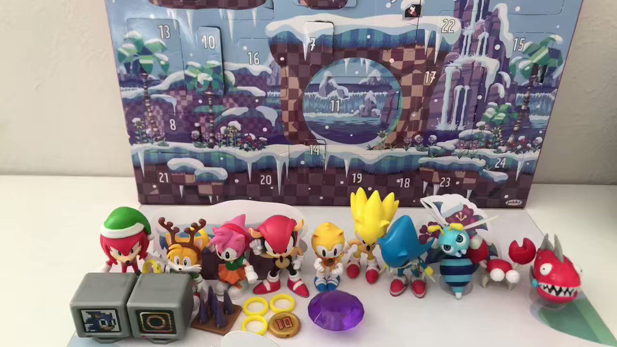 Jakks Pacific Sonic Advent Calendar Customize and Print