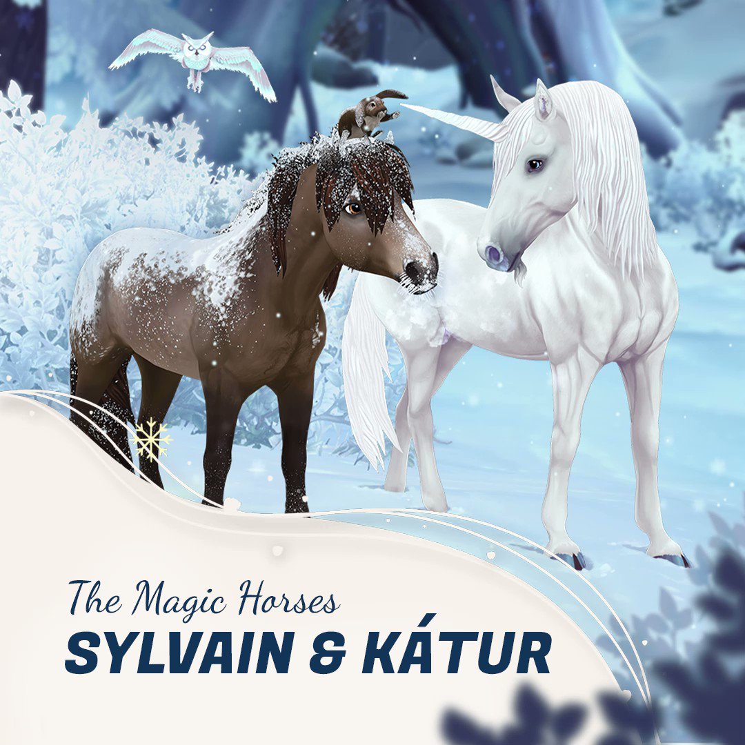Star Stable on Twitter "Meet the Sylvan Unicorn & Kátur! Get ready for