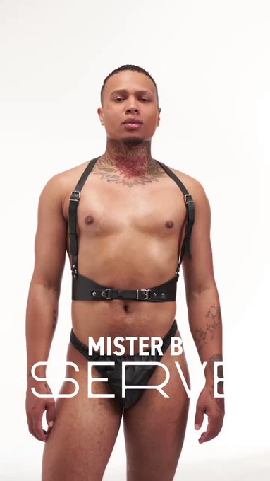 Serving face, serving body, serving looks. ? 

Mister B SERVE Leather Harnesses are fashionable, versatile