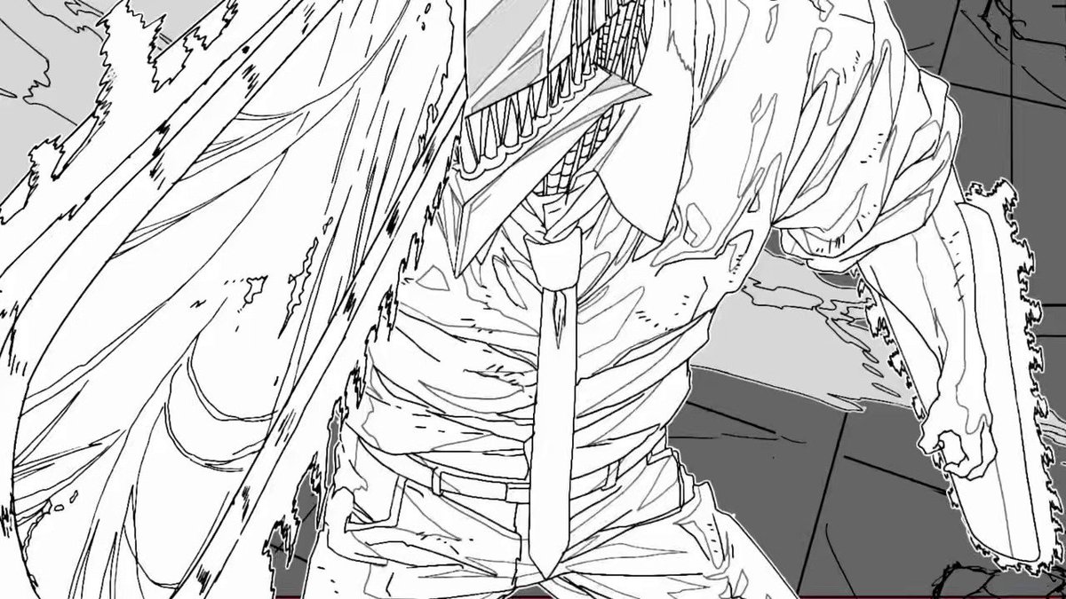 チェーンソーマン原画 庄一 on X: 