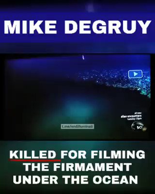 MIKE DEGRUY - 
KILLED in a HELICOPTER CRASH FOR FILMING THE FIRMAMENT UNDER THE OCEAN https://t.co/dVZQTFSPVS