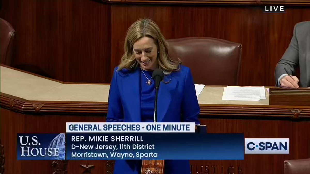 Rep. Mikie Sherrill on Twitter 