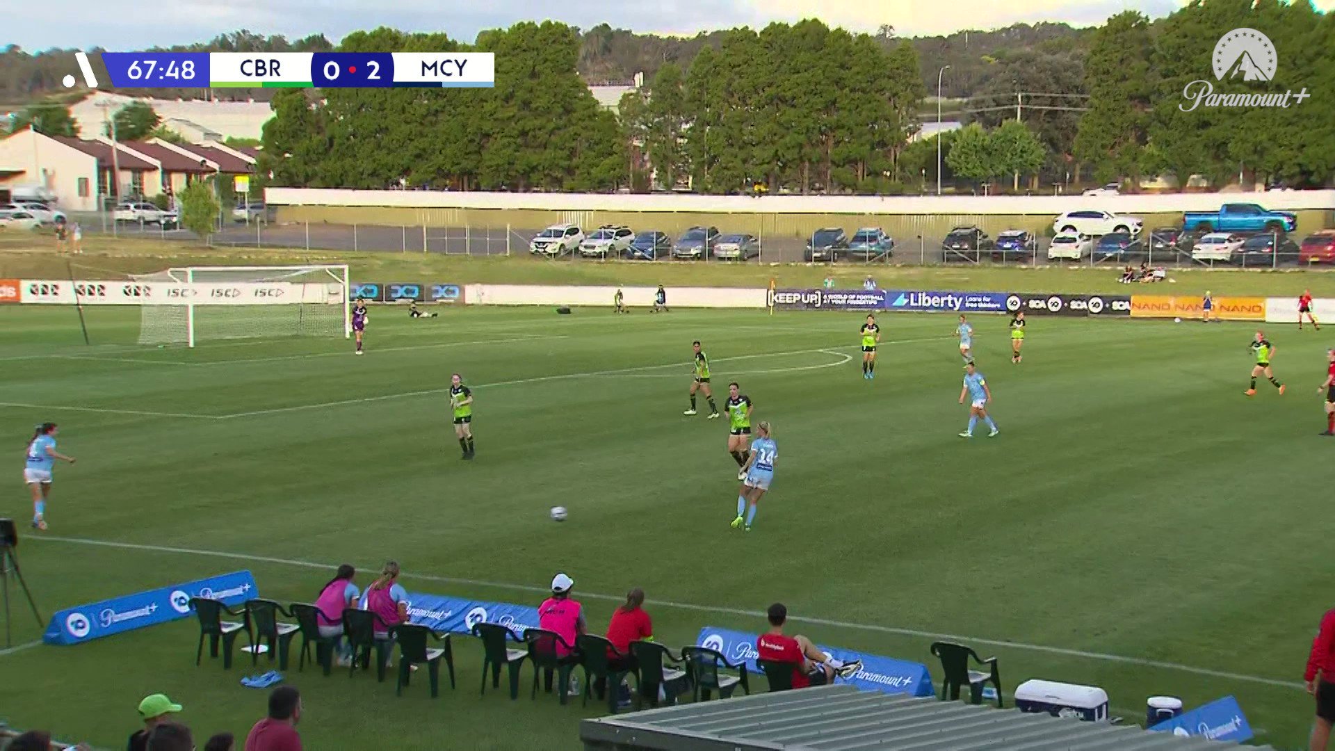 𝙈𝘼𝙍𝙄𝘼 𝙍𝙊𝙅𝘼𝙎, 𝘼𝙇𝙇 𝘾𝙇𝘼𝙎𝙎 🇨🇱💫

A 𝐛𝐞𝐚𝐮𝐭𝐢𝐟𝐮𝐥 team move sees the @MelbourneCity ⭐️  grab her 4⃣th of the season! 🔥

Catch all the action LIVE on @Channel10AU PLAY  📺

Follow live:  #WeAreALeagues @LibFinancial”