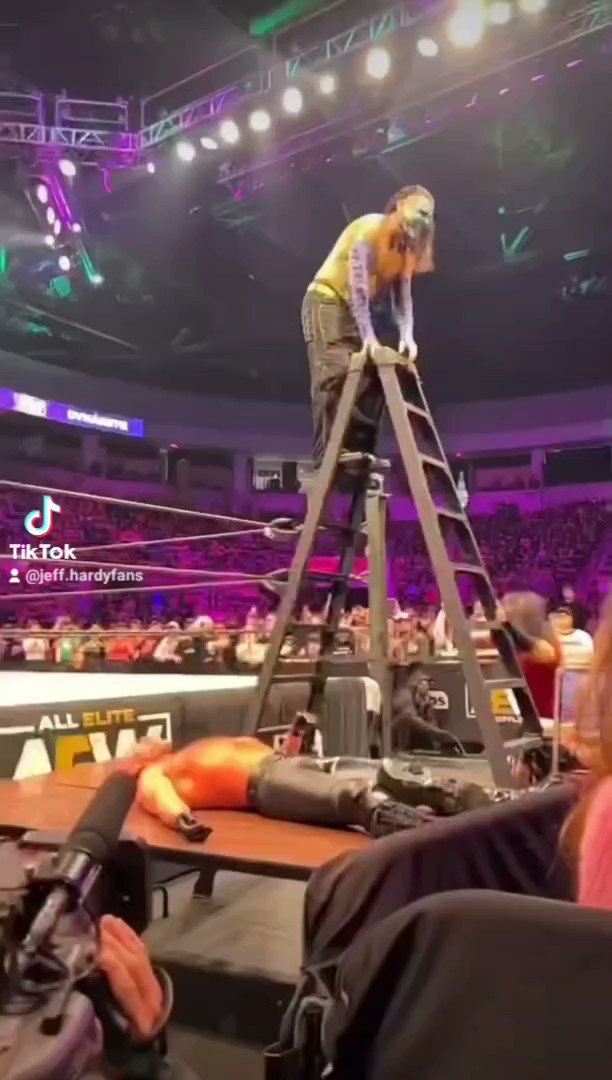 Jeff Hardy Jumps from ladder AEW !!
@JEFFHARDYBRAND
@MATTHARDYBRAND
#jeffhardybrand
#jeff_hardy #jeffhardy #wwe #raw  #wwenetwork  #wrestling #hardyboyz  #tiktok    #wrestlemania #delete
  #wwe24 #matthardy #tna #sports  #househardy   #instagram 
#football  #hardybros @WWE https://t.co/EILRaJVTAr