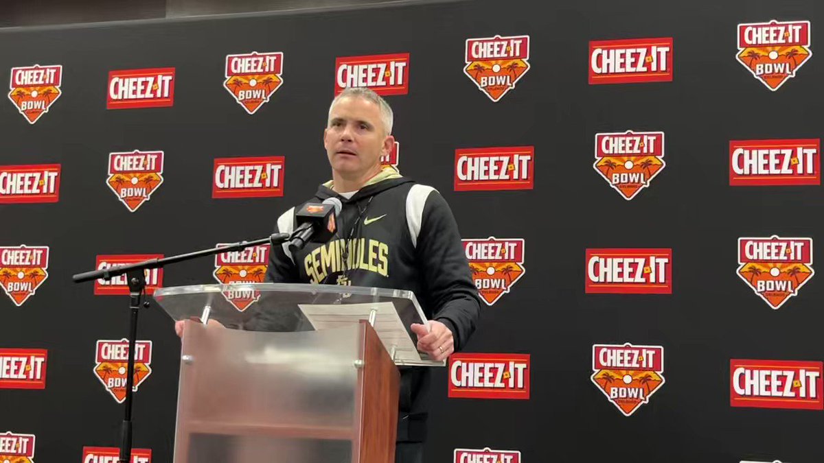 Andrea Adelson on Twitter "Mike Norvell at CheezIt Bowl media day