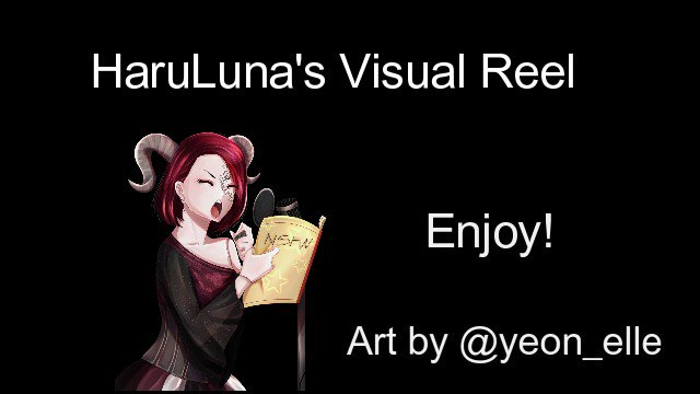 18+ ONLY!

Hello! I'm HaruLuna: Full Time Voice Actress at your service! Check out my visual reel to