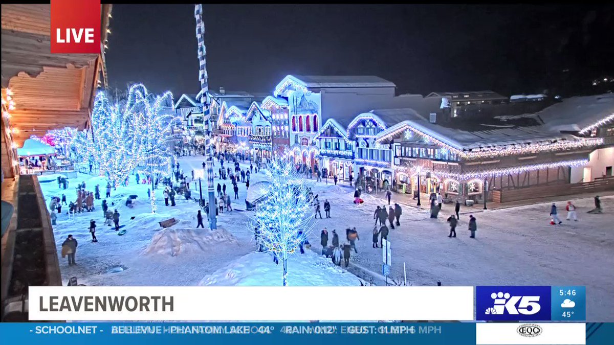 Leah Pezzetti On Twitter We Showed The Live Leavenworth Camera During Leah Pezzetti On Twitter We Showed The Live Leavenworth Camera During