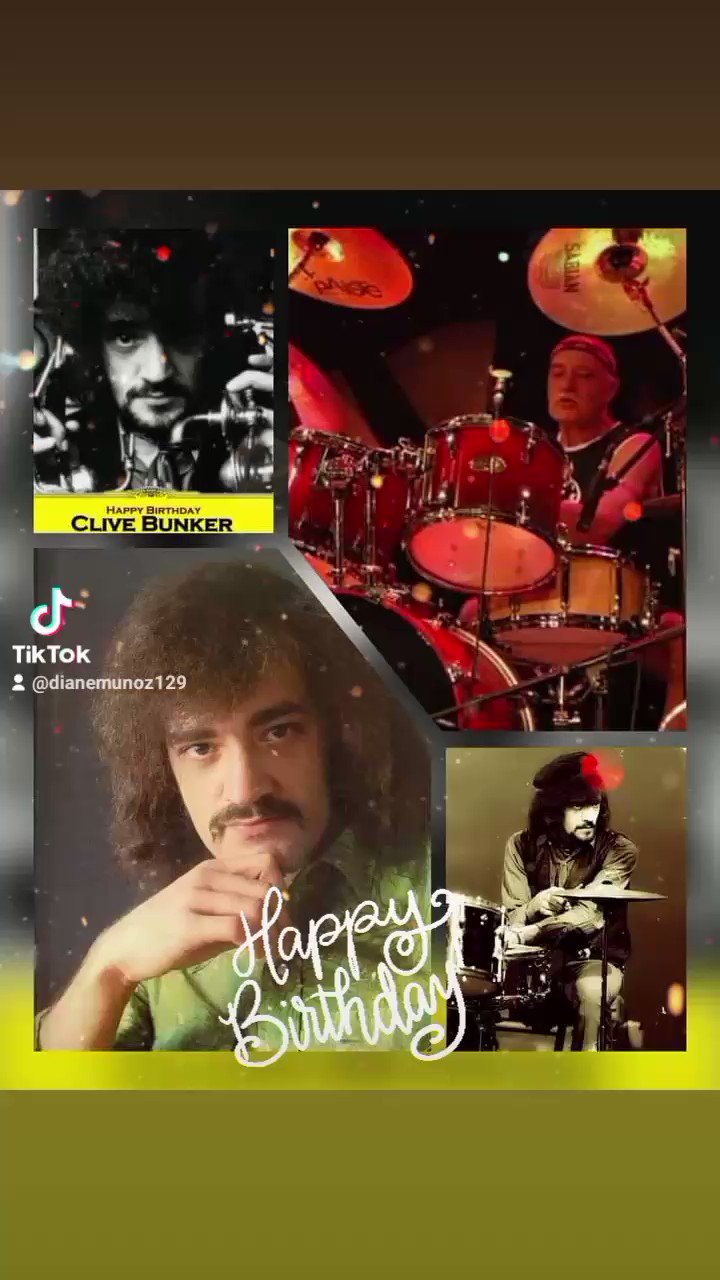 Happy 76th Birthday To The Legendary Clive Bunker (Jethro Tull, Drummer 67-71) December 30th,1946. 