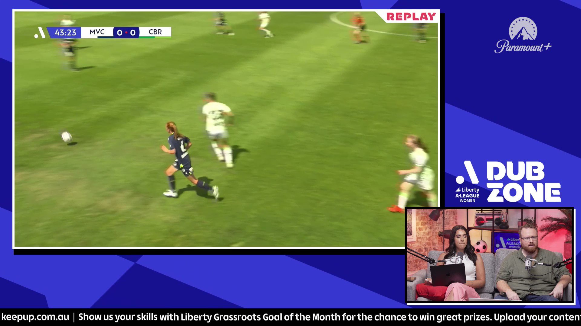 𝐂𝐡𝐢𝐝𝐝𝐲 𝐂𝐡𝐢𝐝𝐝𝐲 𝐁𝐀𝐍𝐆 𝐁𝐀𝐍𝐆! 🚀

The #DubZone couch 𝙇𝙊𝙑𝙀𝘿 that opener from the @gomvfc ⭐️!

Follow live:  all the action LIVE on #DubZone 📺

#WeAreALeagues @LibFinancial”