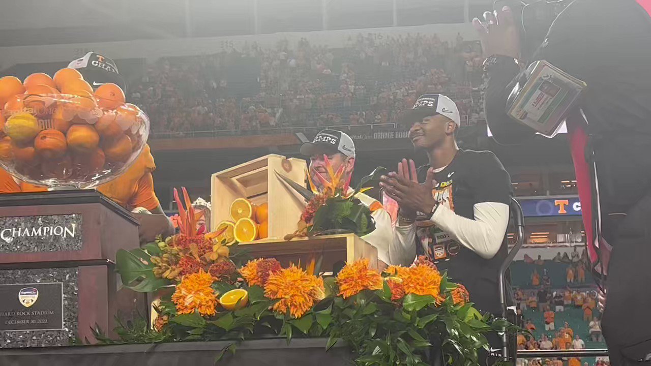 Karthik Venkataraman on Twitter "Joe Milton named Orange Bowl MVP and