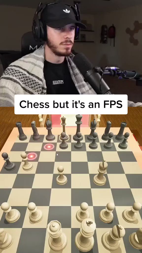 Who wants to play this? 😂 (@fellyhighlights) #chess #fps #funny