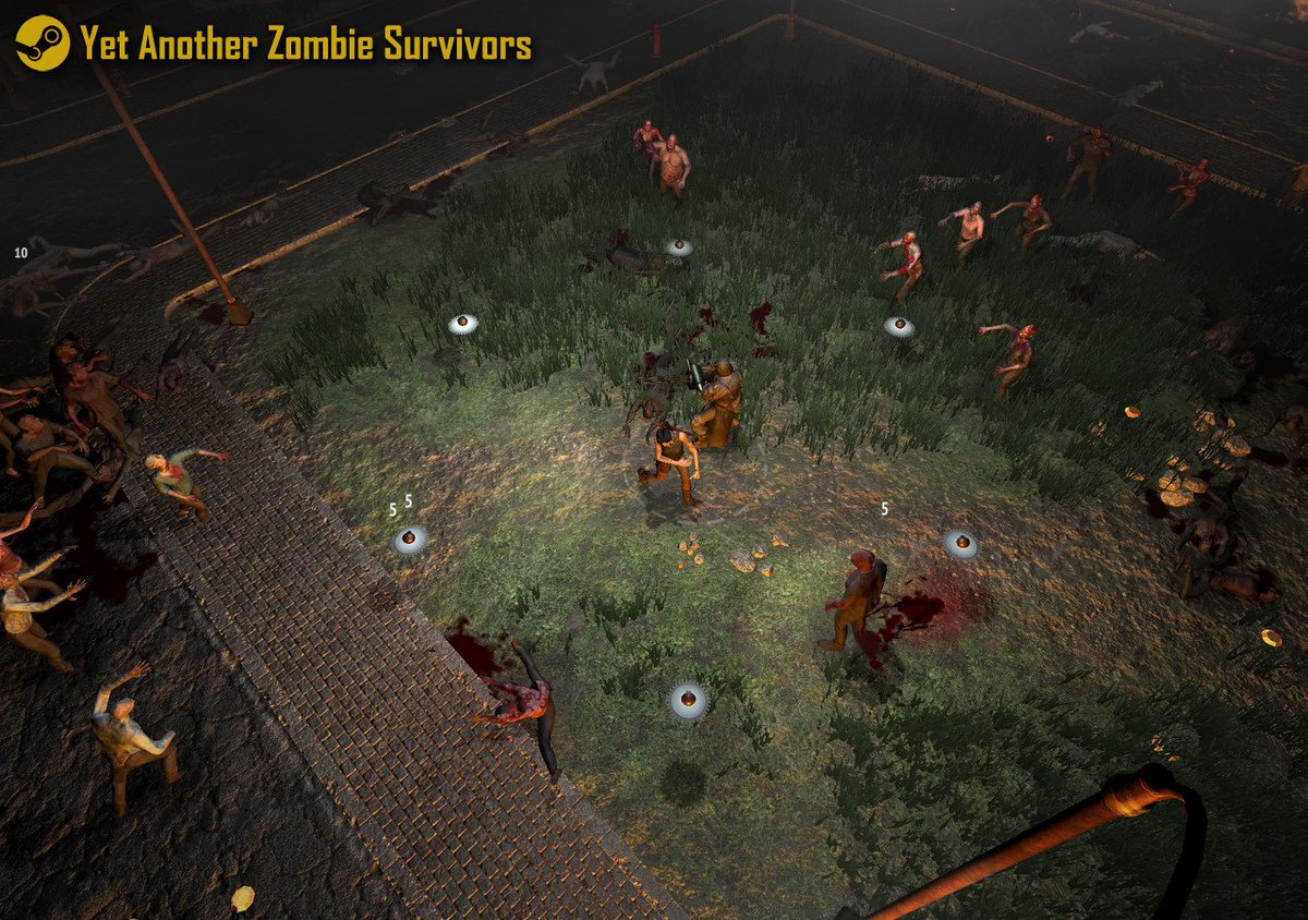 Yet Another Zombie Survivors Steam Deck Gameplay