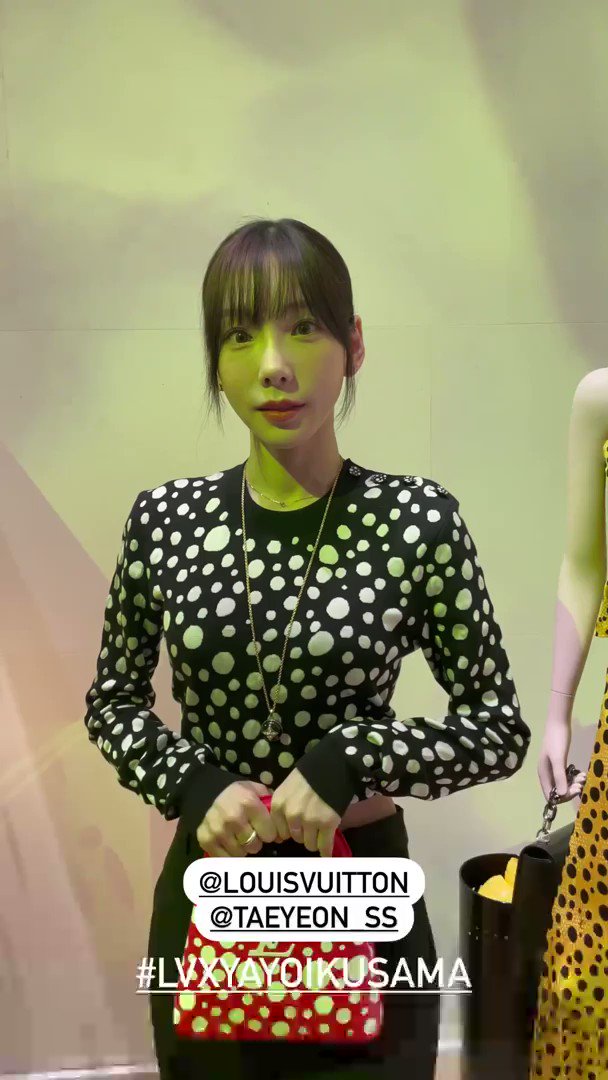 Taeyeon Louis Vuitton X Yayoi Kusama Collaboration Launch Event January 6,  2023 – Star Style