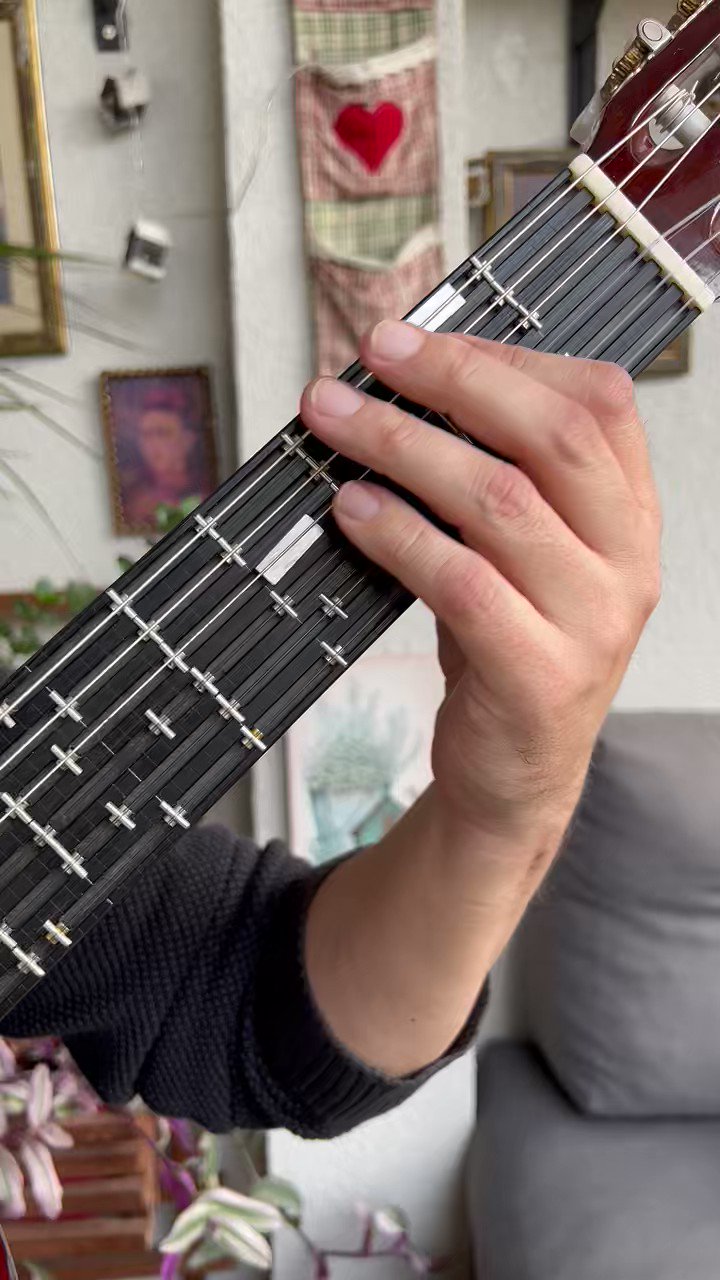 Microtonal 2024 guitar frets