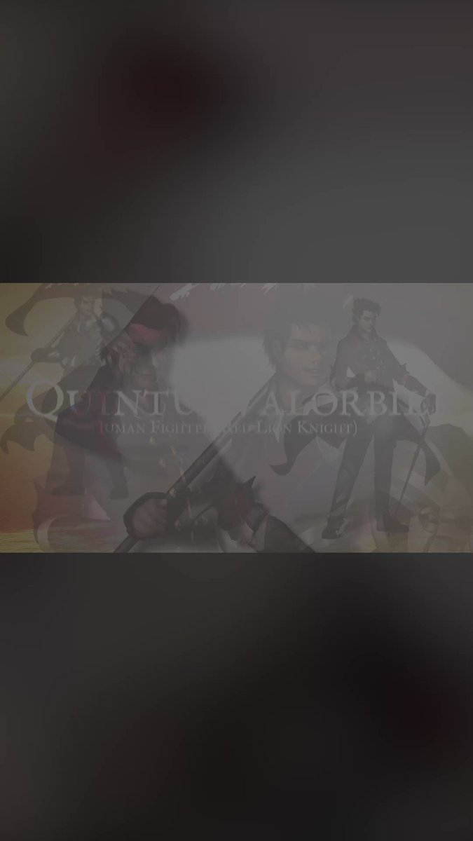 Nat19 on Twitter "° MEET QUINTUS VALORBILT OF THE HIGHEST STANDARD