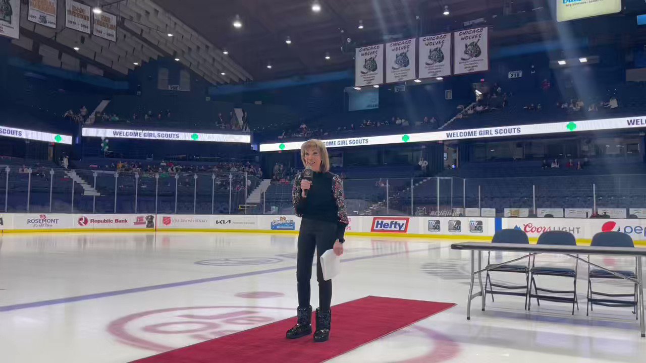 Roz Varon on Twitter "homedada GirlScoutsGCNWI Chicago_Wolves I