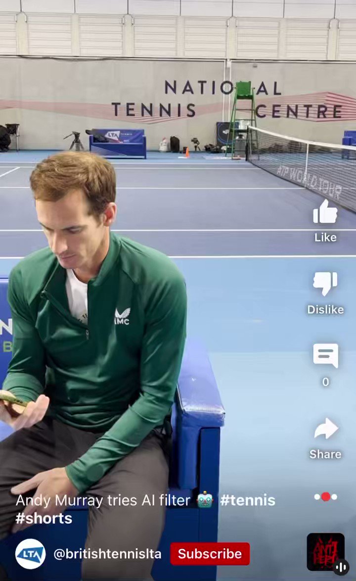 Andy Murray Fan Club on Twitter: "😂 @andy_murray (🎥LTA) https://t.co