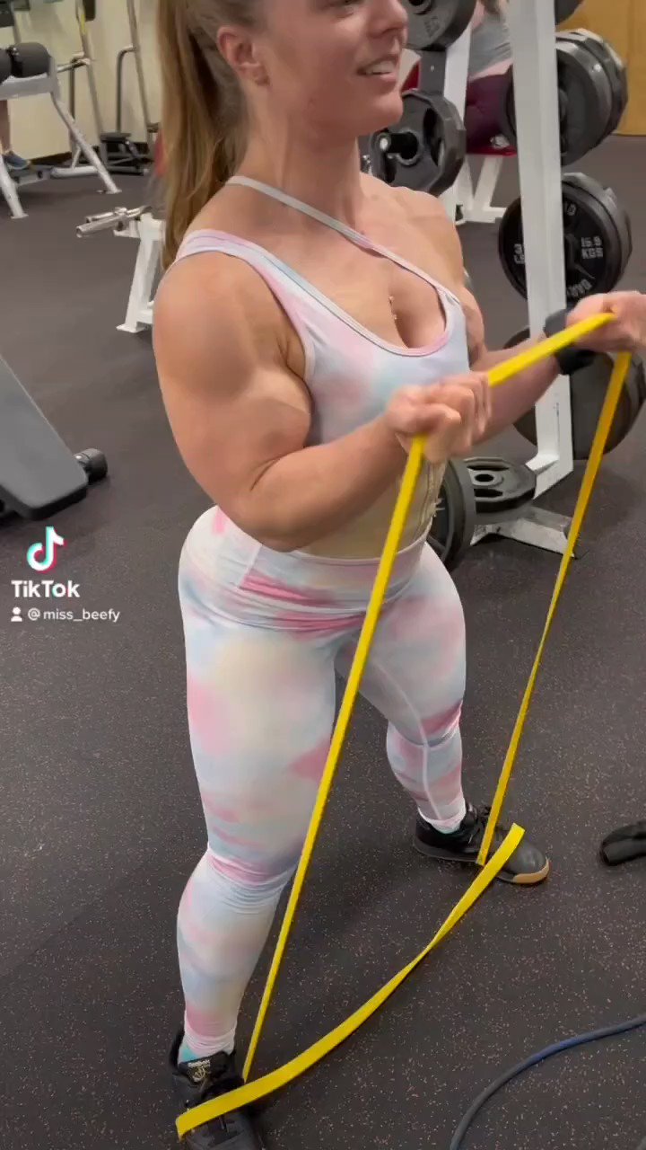 MuscularMarvels on X: MissBeefy 💪💪 t.coinF9ufR9VP  X