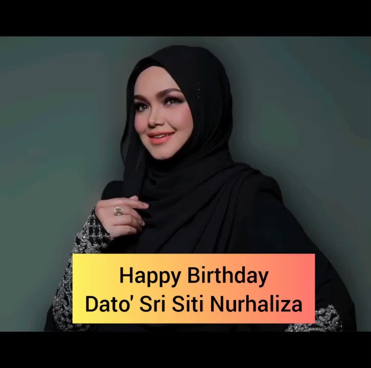 [ 11 / 1 / 2023 ]  Happy Birthday Dato\ Sri Siti Nurhaliza    