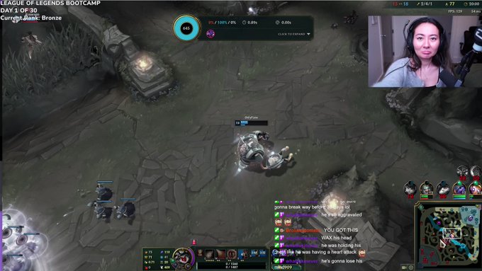 Day 1 of my thirty day LoL boot camp stream with @Maxwaldo and he's already gaslighting me https://t