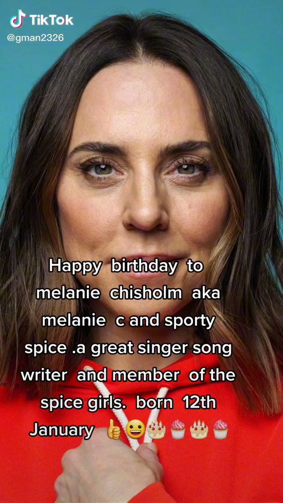 Happy 49th Birthday Melanie Chisholm 