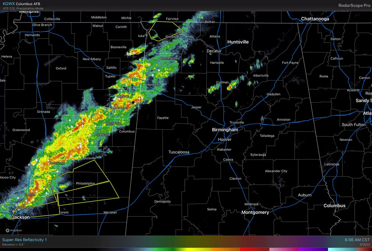 James Spann on Twitter "This band of showers and storms will progress