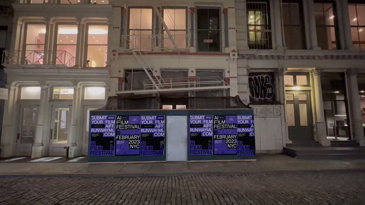 Runway on Twitter "The future of film is coming to New York. AI Film Festival submissions close