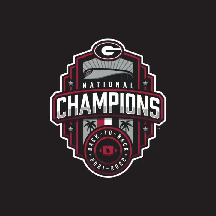 Georgia Football - The full 2021 National Champions Logo design breakdown.  #GoDawgs