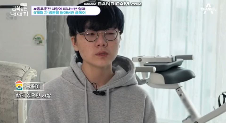 오늘 금쪽같은 내새끼.... 보면서 계속 울었다. 엄마가 9개월전 음주운전 차량 때문에 세상을 떠나고 방밖에 나오지 않는 중2 남자애가 사연 주인공인...