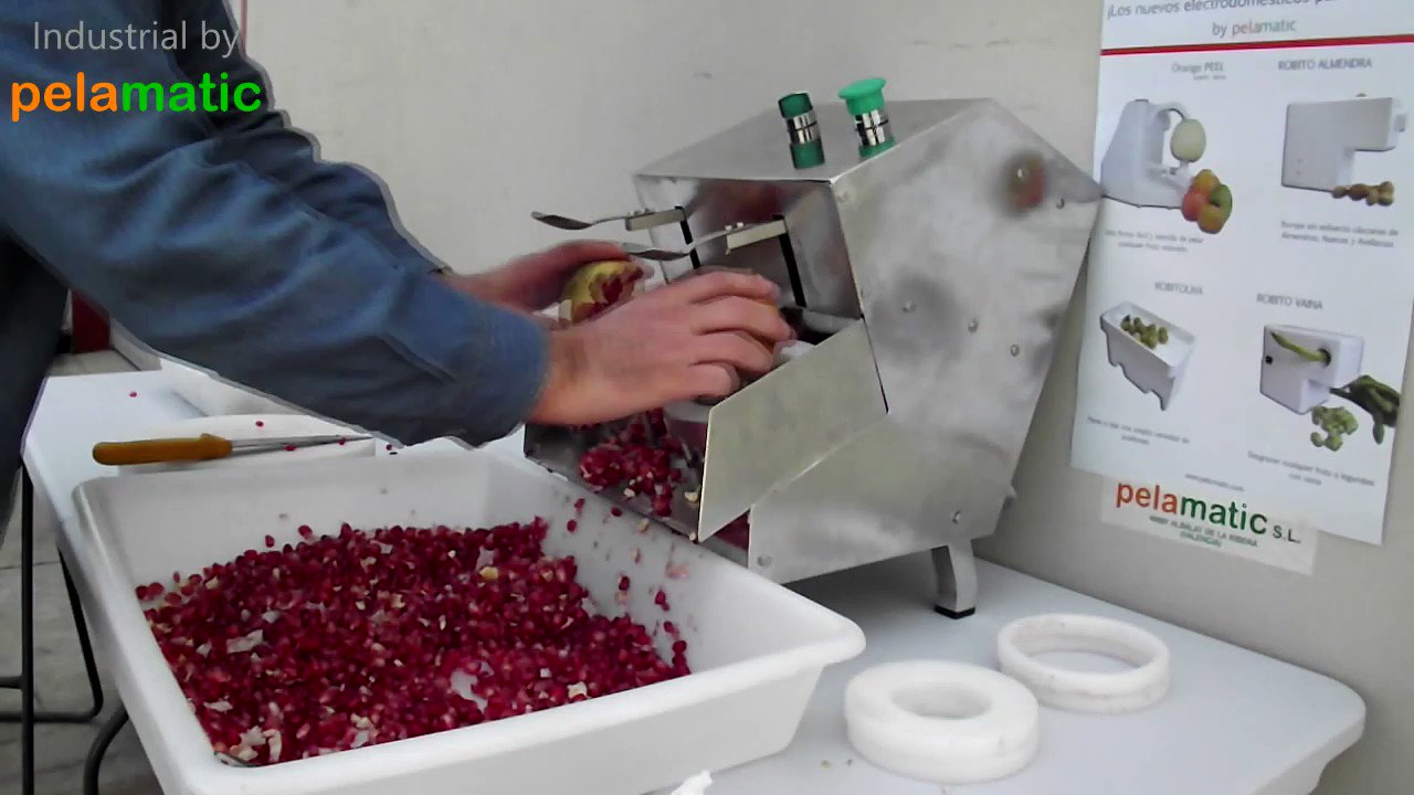 MachinePix on X: Pomegranate peeler by Pelamatic S.L.   / X