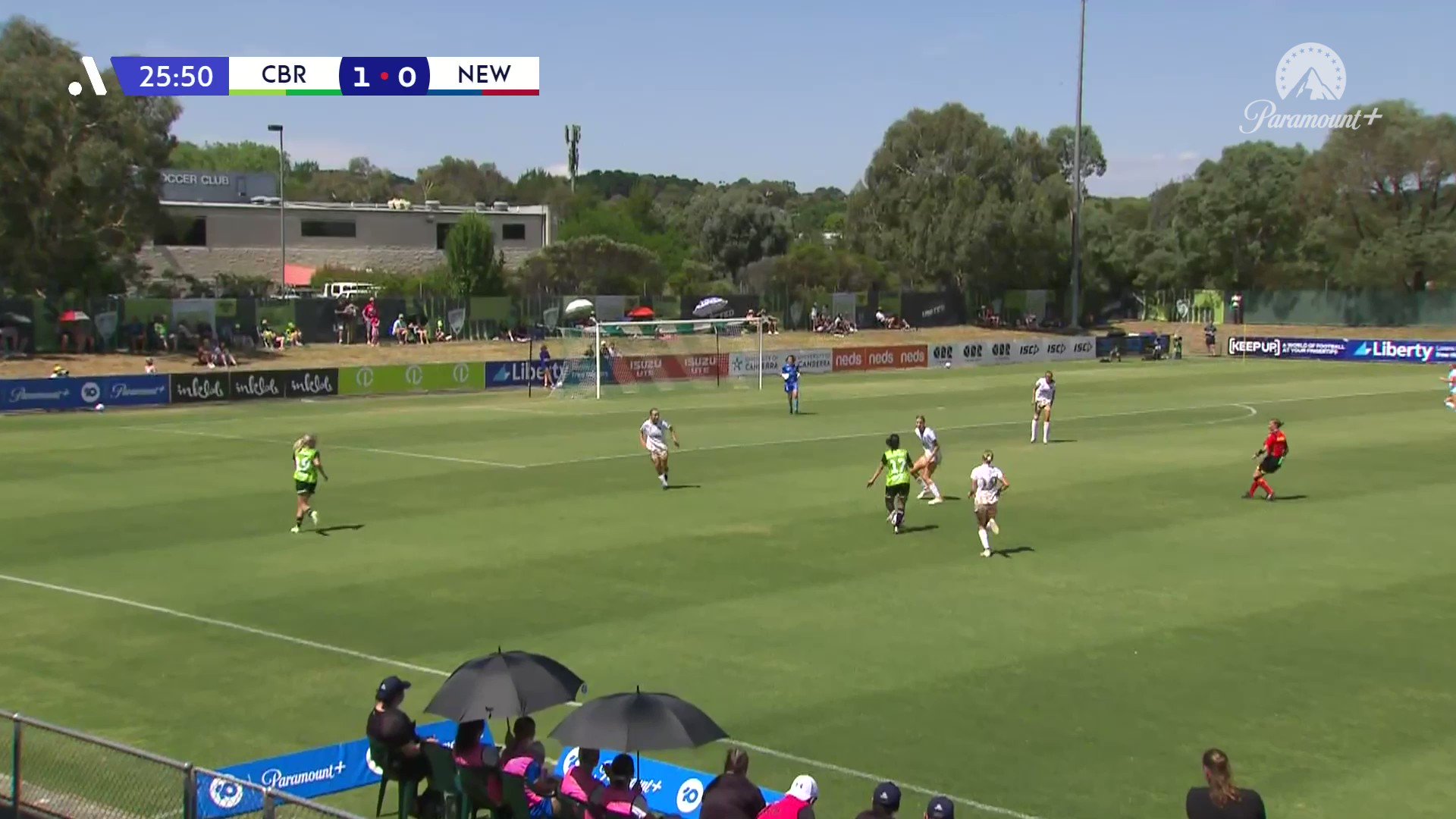 It TWO for @CanberraUnited 🔥🔥 

Wu Chengshu heads home from close range to extend her side's lead!

Follow live:  all the action LIVE on #DubZone 📺

#WeAreALeagues @LibFinancial”