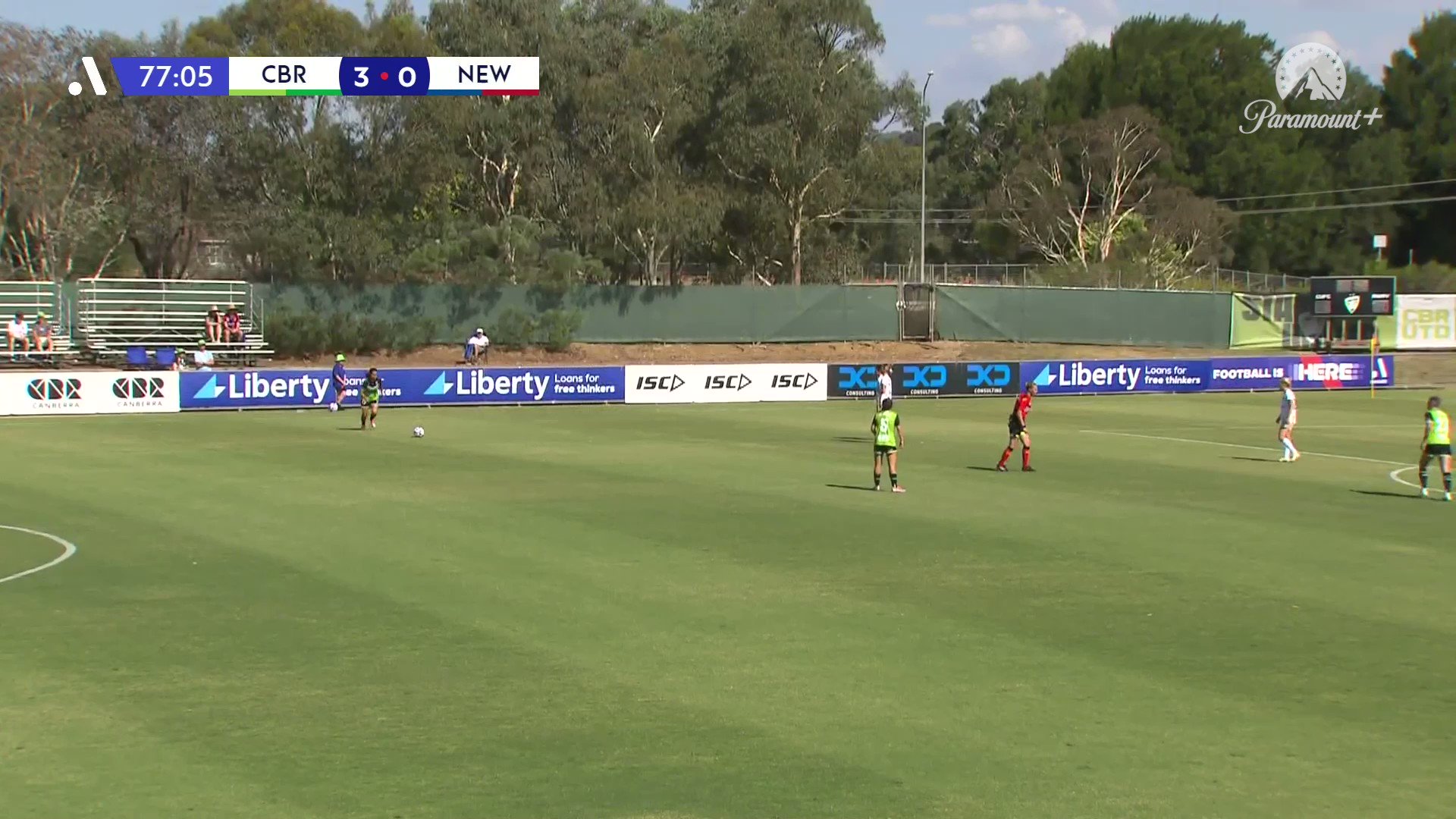 Two minutes. TWO GOALS! 🏃‍♂️ 

@CanberraUnited extend their lead AGAIN only @wswanderersfc to pull one back 🍿

Follow live:  all the action LIVE on #DubZone 📺

#WeAreALeagues @LibFinancial”