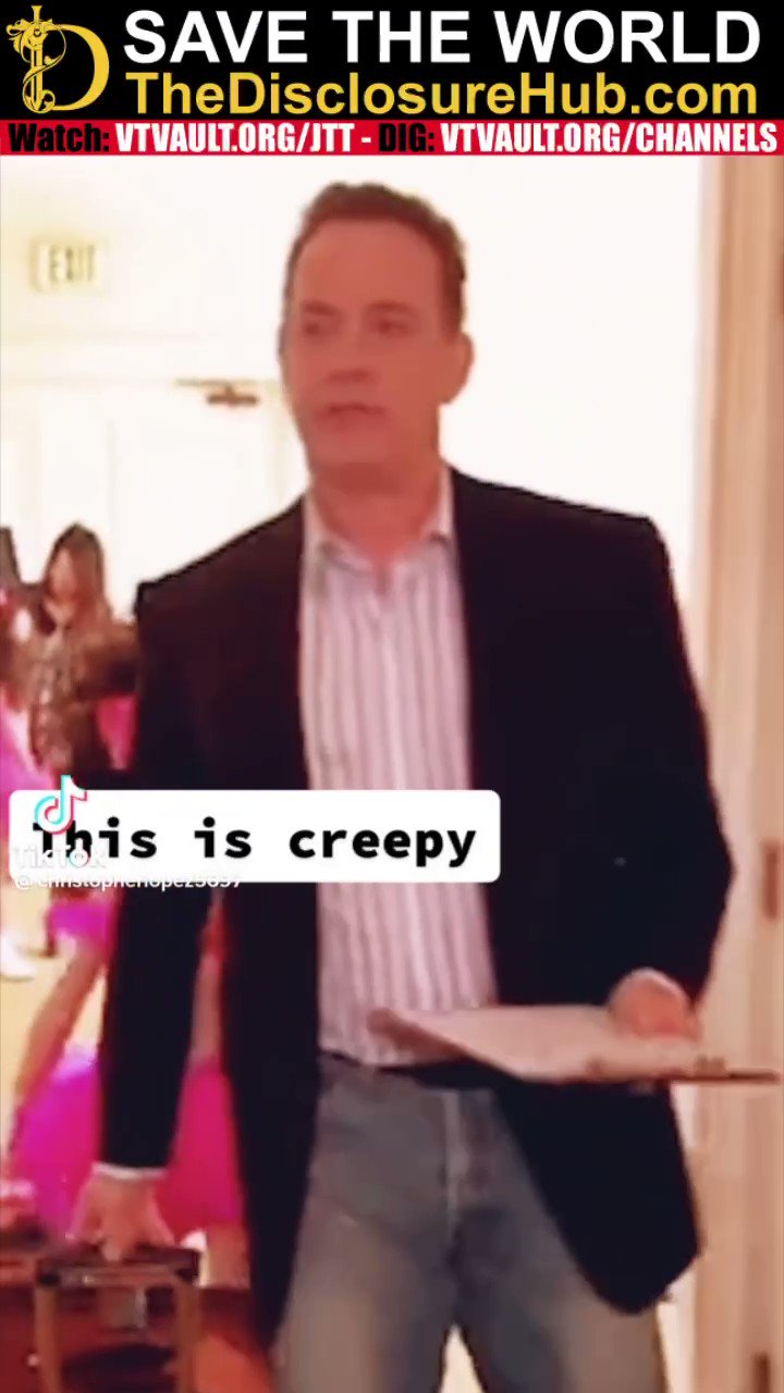 Conspyre•TV on Twitter: "💥 TOM HANKS is gross 🤢- If you know you know