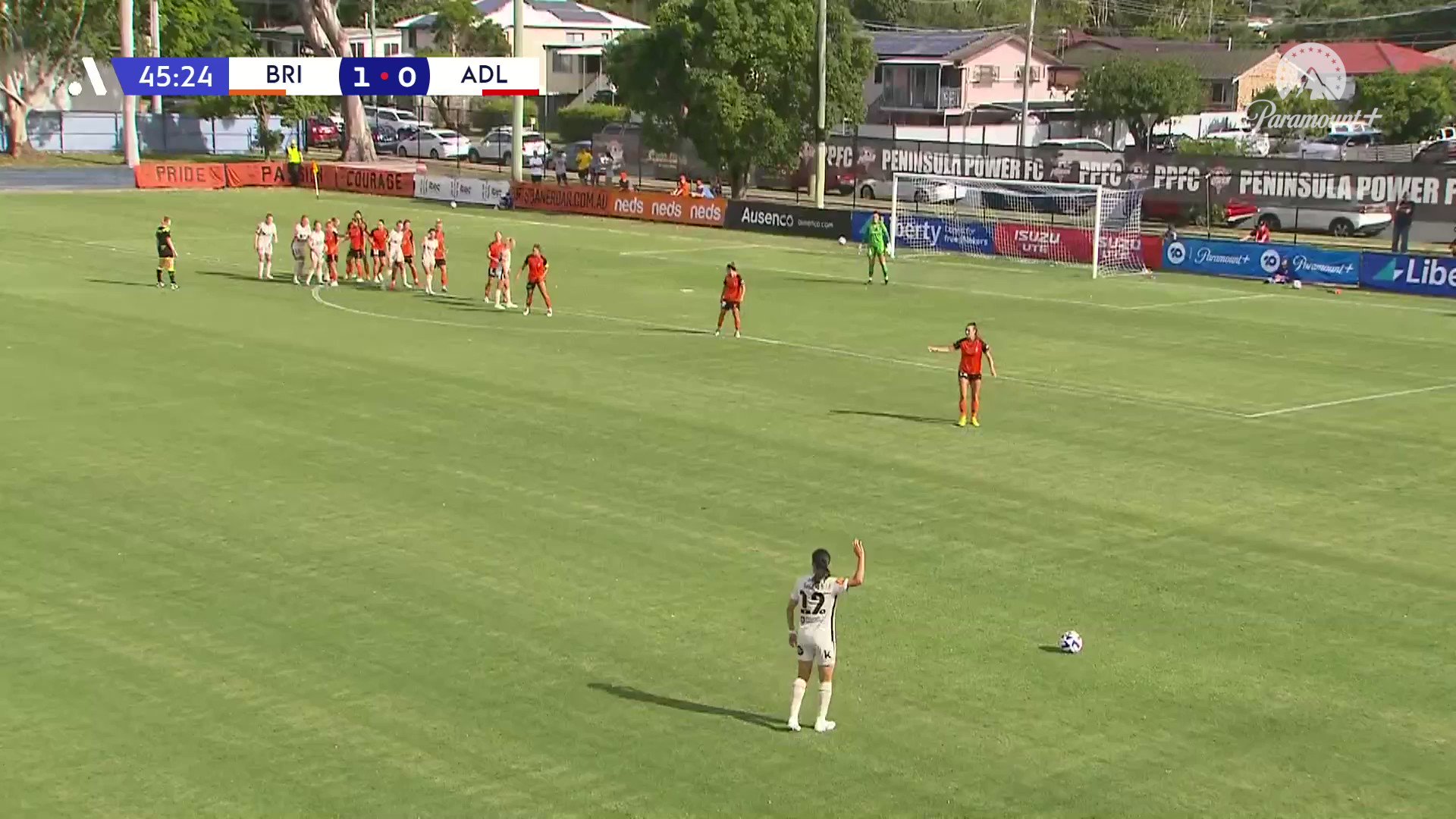 6+ hour goal drought: 𝐎𝐕𝐄𝐑 ✅

@AdelaideUnited's Chelsie Dawber makes no mistake, finishing cooly from the spot to bring her side level!

Catch all the action LIVE on @ParamountPlusAU 📺

Follow live:  
#BRIvADL #WeAreALeagues @LibFinancial”