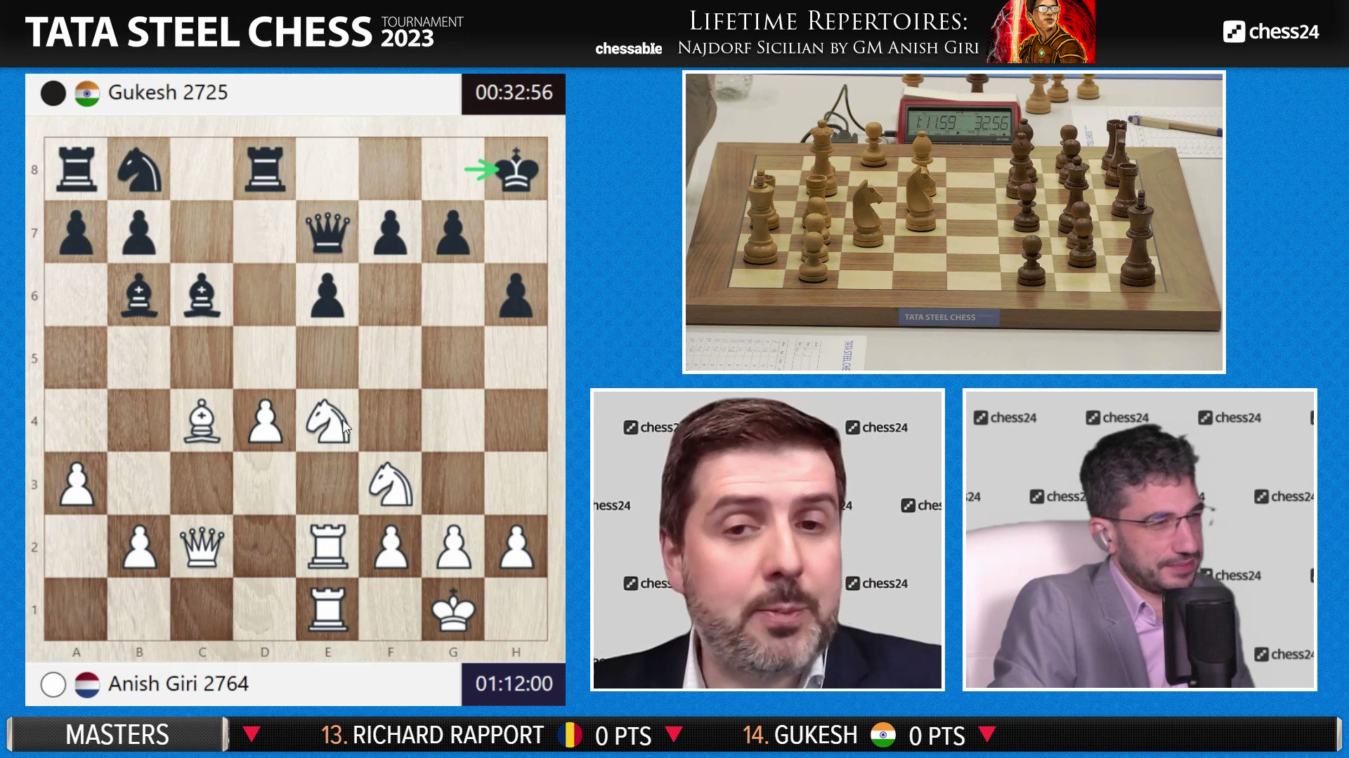 chess24.com on X: Giri got there in the end with a win after a crazy game! #QatarMasters2023 / X