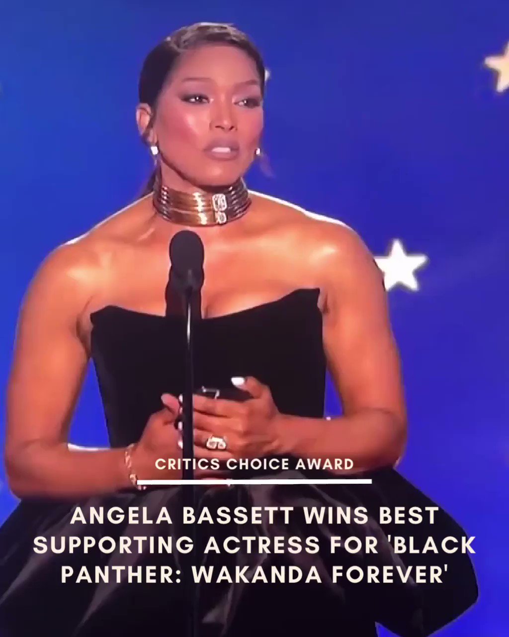 Angela Bassett Wins Best Supporting Actress at Critics Choice Awards