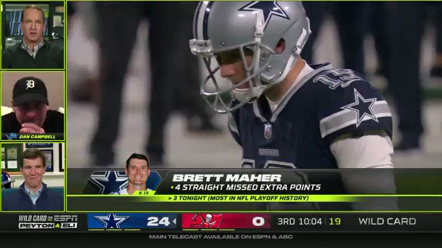 NFL Memes - Brett Maher has now missed his last FIVE point