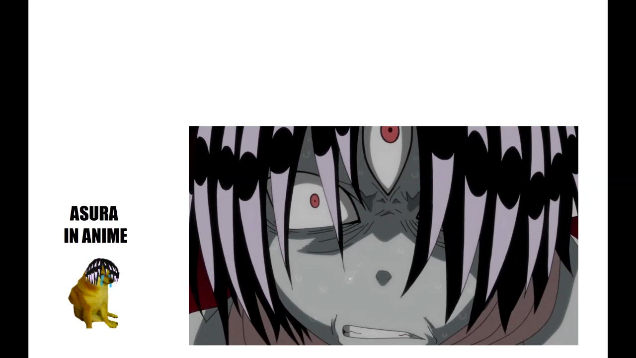 MaxSouls on X: #SoulEater Asura in anime vs Asura in manga https