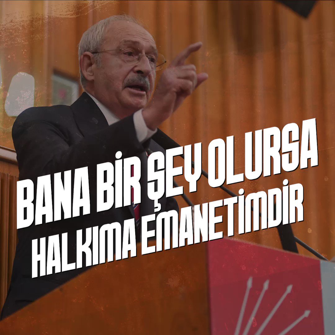 Kemal Kılıçdaroğlu on Twitter: "Vasiyetim de burada dursun.  https://t.co/N2ALaXEsw7" / Twitter