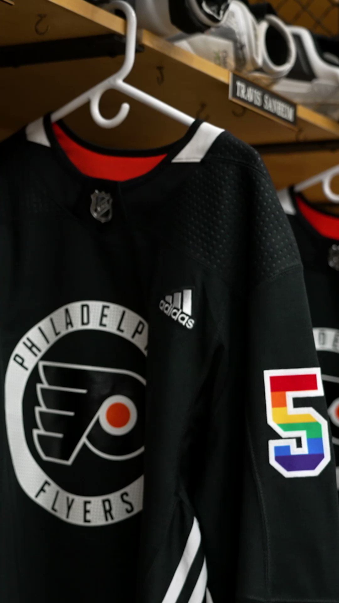 Philadelphia Flyers on X: Hockey Is For Everyone. ❤️🧡💛💚💙💜 #ANAvsPHI