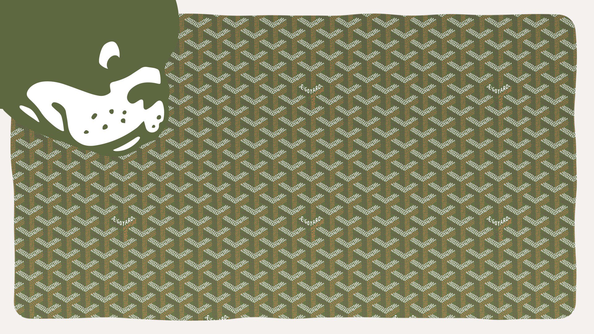 Goyard Goyard Khaki Cap Vert - LIMITED EDITION