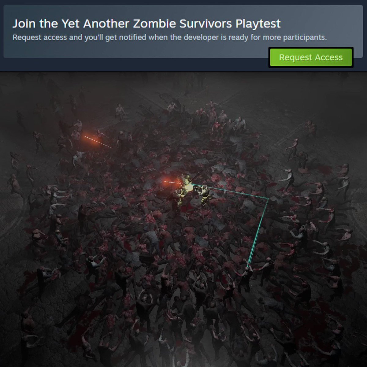 Yet Another Zombie Survivors Steam Deck Gameplay