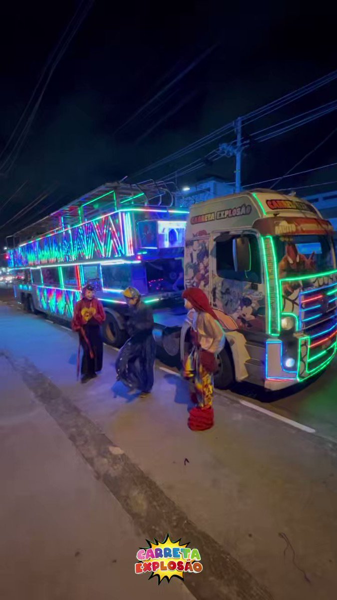 Carreta Explosão