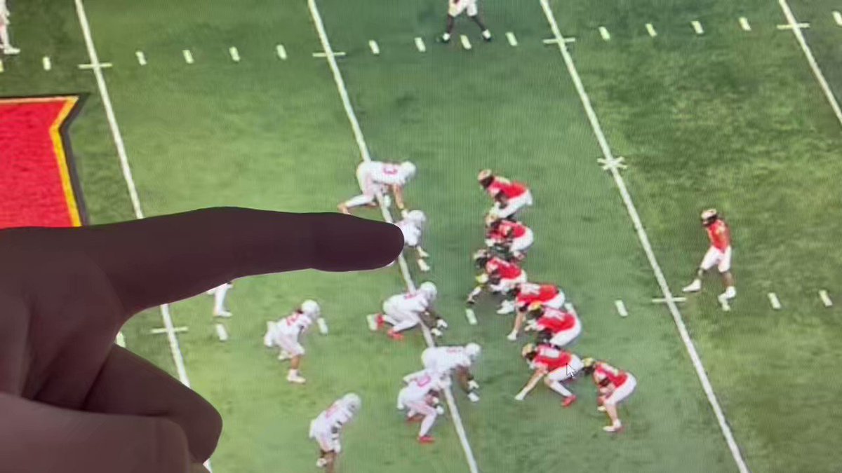 Maryland tackle Spencer Anderson is a chess whiz off the field
