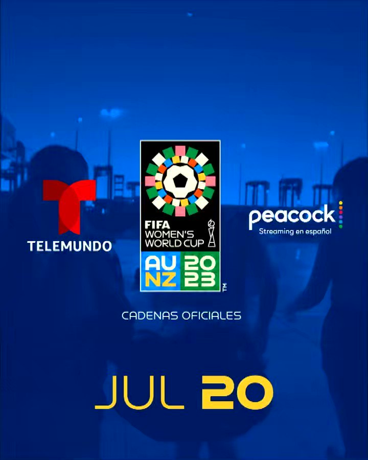 Peacock on X: 🔜🌏🏆@FIFAWWC 🇦🇺🇳🇿 ⌚6 mos. 🗓️ JUL 20 📺@Telemundo & 📱@ Peacock #MundialTelemundo #LaCopaEsNuestra  / X