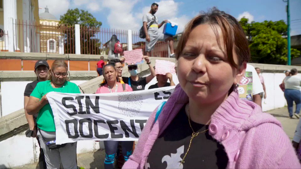Venezuela's teachers are driving the biggest antigovernment protests
