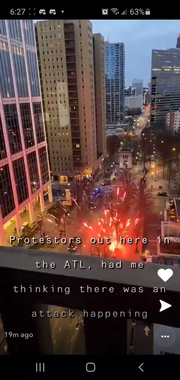  amuse on twitter antifa is actively rioting in atlanta tonight