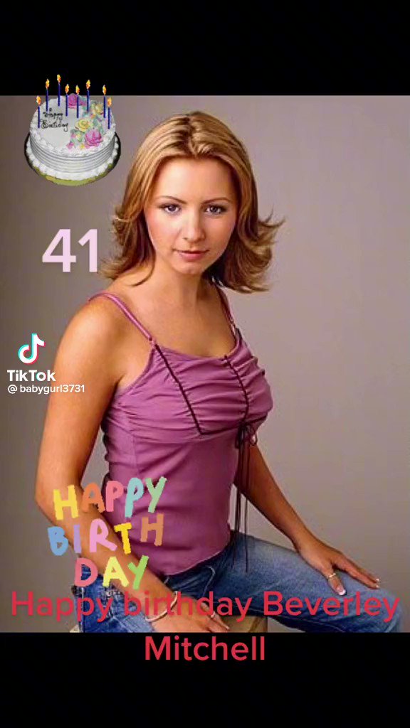 Happy 42th Birthday Beverley Mitchell 