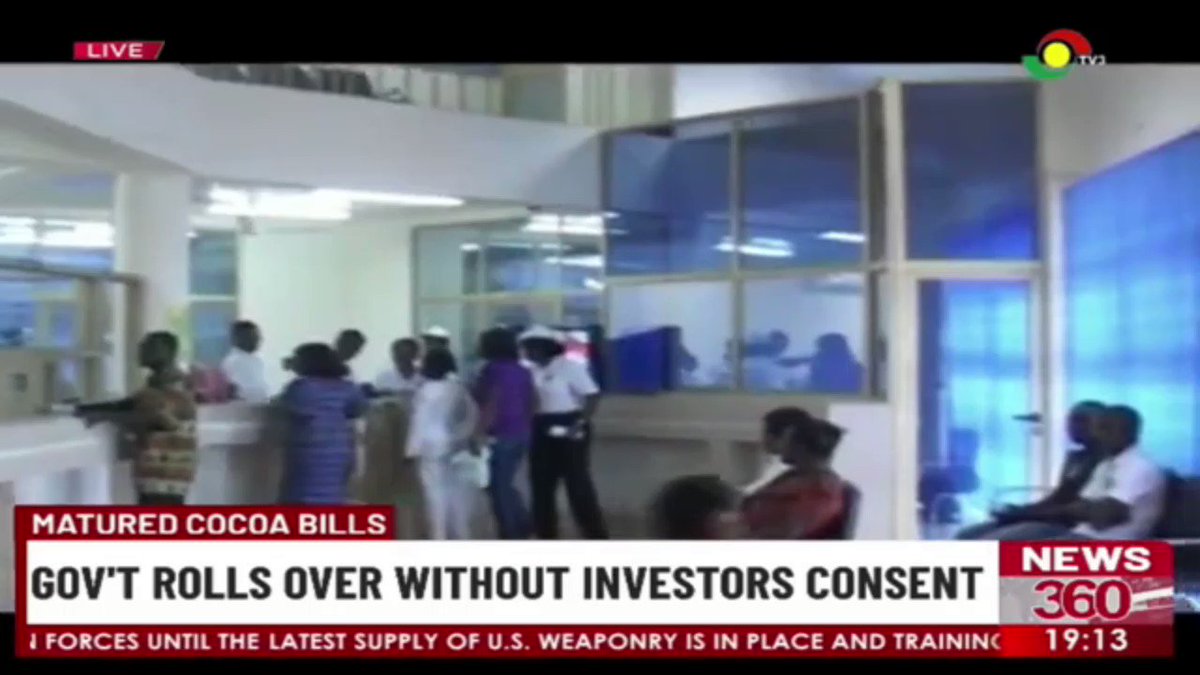 TV325 on Twitter "On Thursday, cocoa bills that matured were not