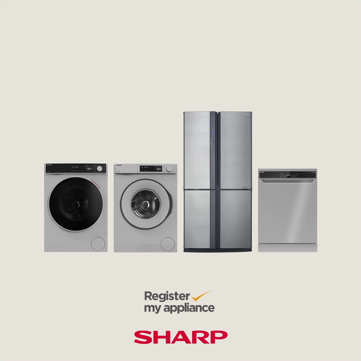 Sharp electrical appliances online